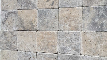 Travertine Silver
