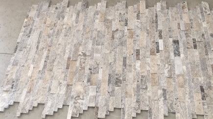 Travertine Silver