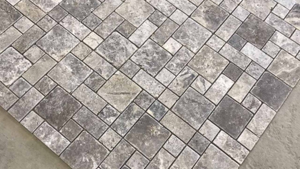 Travertine Silver