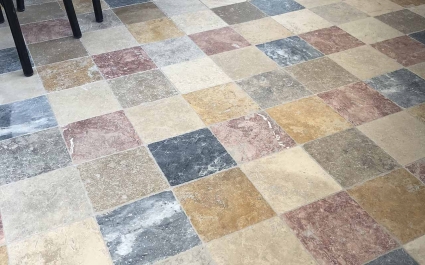 Colourful Travertine and Marble