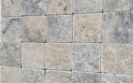 Travertine Silver