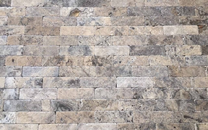 Travertine Silver
