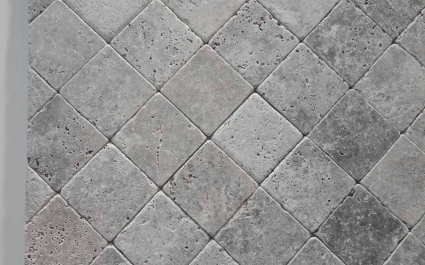Travertine Silver