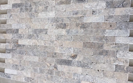 Travertine Silver