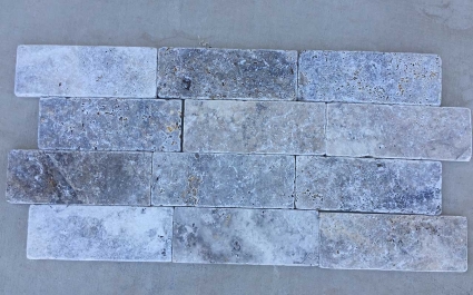 Travertine Silver