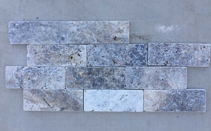 Travertine Silver