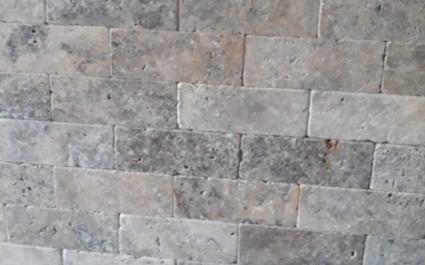 Travertine Silver