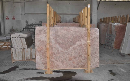 Red Travertine - Cross Cut