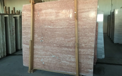 Red Travertine - Vein Cut