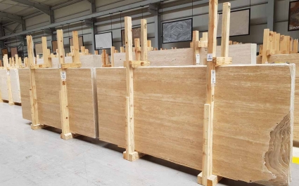 Light Travertine - Slab