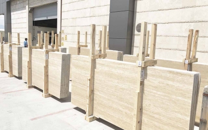 Light Travertine - Slab