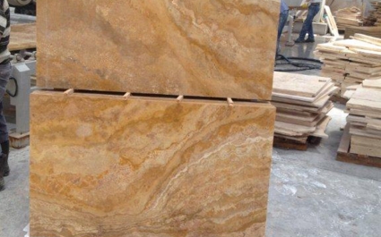 Yellow Travertine - Cross Cut