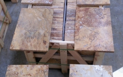 Yellow Travertine - Cross Cut