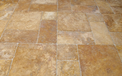 Yellow Travertine - Cross Cut