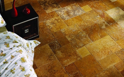 Yellow Travertine - Cross Cut