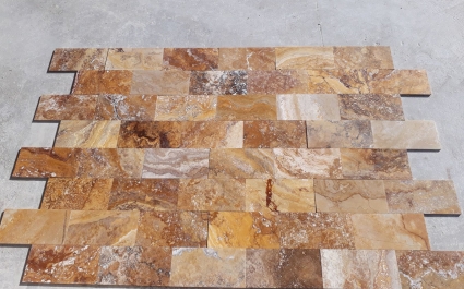 Yellow Travertine - Cross Cut